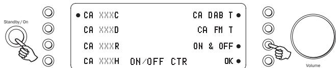 CAMBRIDGE AUDIO AZUR 840A - Menu de contrôle de marche/arrêt - 1