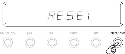 CAMBRIDGE AUDIO SONATA AR30 PLUS - Rétablissement des paramètres d'usine - 2