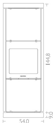 SEGUIN HWAM 3650 - Pour version pierre allaire - 2