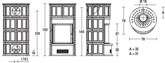 SEGUIN OXFORD - Données techniques et dimensions : - 1