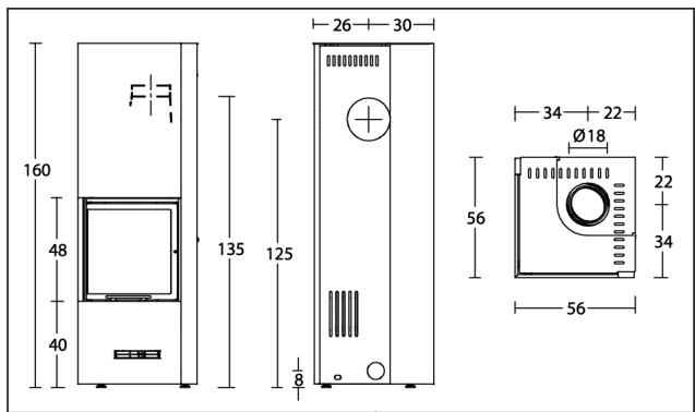 SEGUIN OXFORD - Données techniques et dimensions : - 1