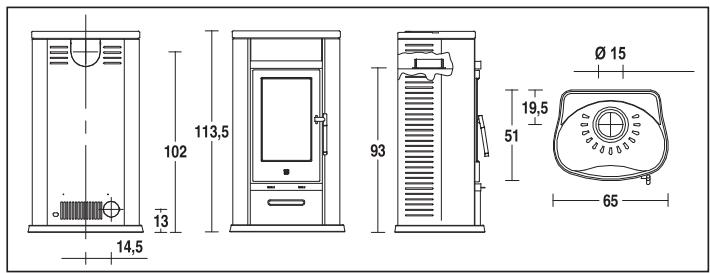 SEGUIN OXFORD - Données techniques et dimensions : - 1