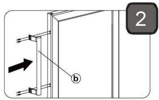 LA SOMMELIERE CVDE46 - Handle installation instruction - 2