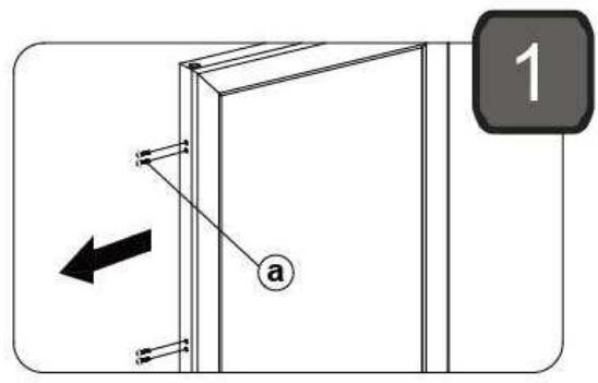 LA SOMMELIERE CVDE46 - Handle installation instruction - 1