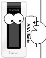 COLOR SOUND AUDIO + AAA Batte