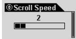 COWON IAUDIO 5 - Scroll Speed - 1