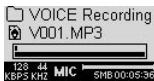 COWON IAUDIO 5 - Voice Recorder(Enregistrement vocal avec microphone intégré) - 3