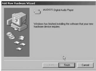 COWON IAUDIO 5 - Pour Windows 98 / 98 SE - 5
