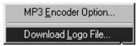 COWON IAUDIO 5 - Changement du débit MP3 - 2