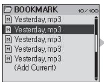 COWON IAUDIO M5 - Configuration de la fonction répétition - 19