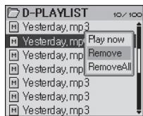 COWON IAUDIO M5 - Configuration de la fonction répétition - 13