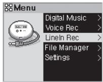 COWON IAUDIO M5 - Menu - 3