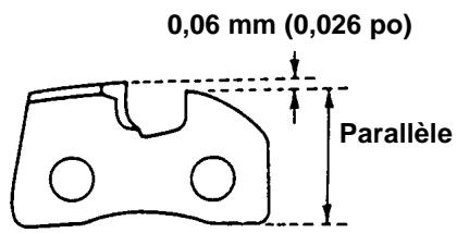 ECHO CS-3400 TYPE 1 - AFFUTAGE D'UNE CHAINE NEUVE - 8