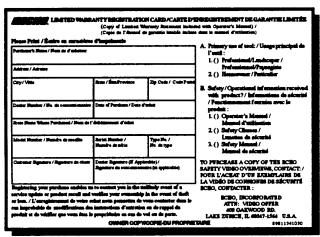 ECHO CS-3400 TYPE 1 - RECHANGE -- - 1