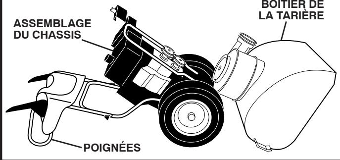 POULAN PRO 961980019 - POUR ENLEVER LE COUVERCLE DE COURROIE (Voir Fig. 19) - 3