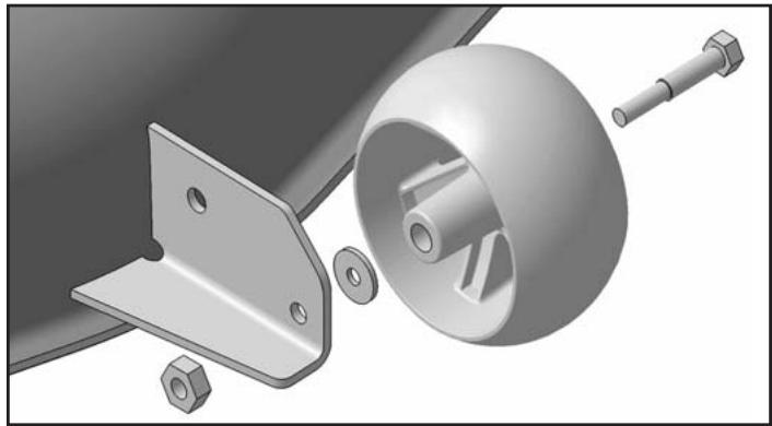 POULAN PRO PPH25K54 - ASSEMBLE FRONT WHEEL TO MOWER (See Fig. 5) - 1
