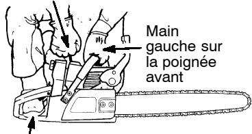 POULAN 330 - A AVENTISSEMENT: La chaîne ne - 1
