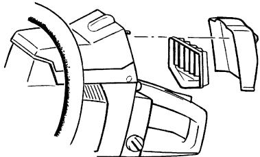 POULAN 330 - Comment Nettoyer le filtré d'air: - 1