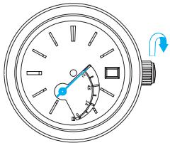 SEIKO 5R65 - Comment remonter à la main le dessort moteur en tournant la couronne - 2