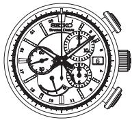 SEIKO 5R86 - Réglage de l'heure - 1