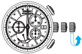 SEIKO 5R86 - Réglage de l'aiguille de 24 heures comme repère ordinaire de 24 heures - 2