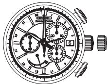 SEIKO 5R86 - Réglage de l'aiguille de 24 heures comme repère de double fuseau pour un "fuseau horaire différent - 1