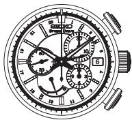 SEIKO 5R86 - Réglage de l'heure - 2
