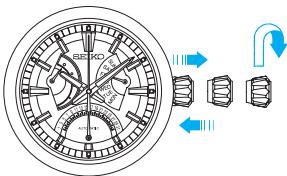 SEIKO 6R21 AUTOMATIC - Attention - 1