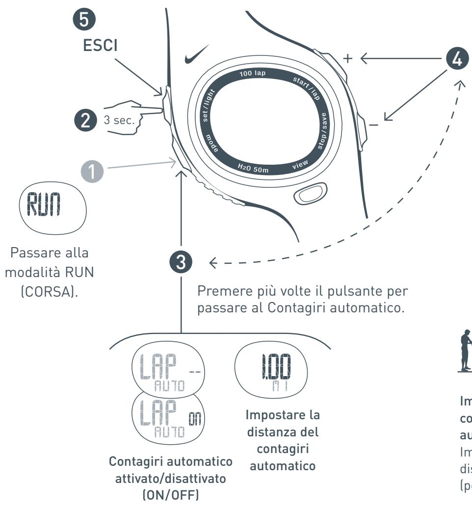 SEIKO CV10_MANUAL_ITA - Impostare il contagiri automatico - 1