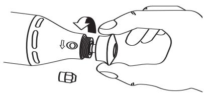 DREMEL 398 - Pose du guide de coupe - 1