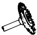 DREMEL 398 - Piedras de amolar de carburo de silicio (verde/gris) - 2