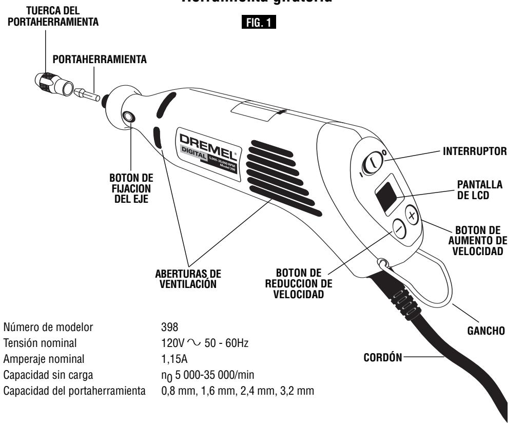 DREMEL 398 - ADVERTENCIA - 1