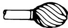 DREMEL 398 - Vastago de punta roscada No. 424 - 1