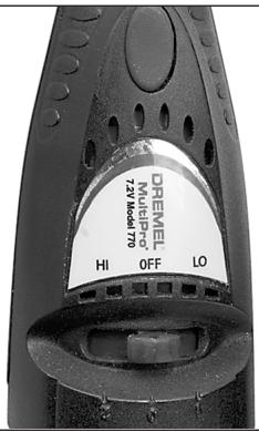 DREMEL 760 - Using the Cordless Rotary Tool - 4