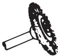 DREMEL 760 - Brosse en laiton (comprise) - 1