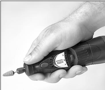DREMEL 760 - Using the Cordless Rotary Tool - 2