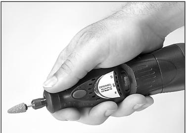 DREMEL 760 - Utilización de la herramientagiratoria sin cordón - 2