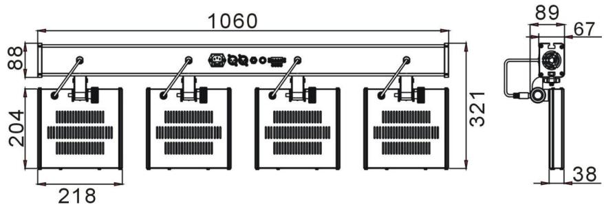JBSYSTEMS LED DJ-BAR - SPECIFICATIONS - 1