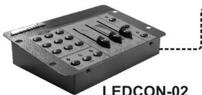 JBSYSTEMS LED DJ-BAR - Instalacion eletrica para 1 unidad independiente: - 2