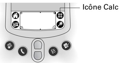 PALM M130 - Pour ouvrir l'application calculatrice : - 1