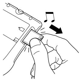 PALM M130 - Retrait d'une carte d'extension - 2