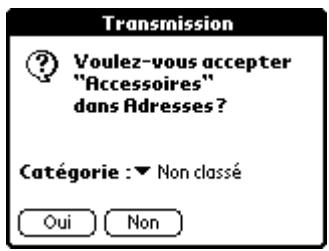 PALM M130 - Pour recevoir des informations par infrarouge : - 1