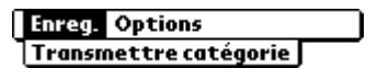PALM M130 - Menu enreg. - 1