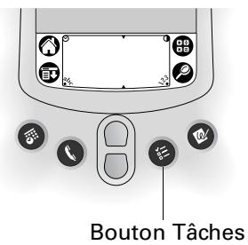 PALM M130 - Pour ouvrir l'application tâches : - 1