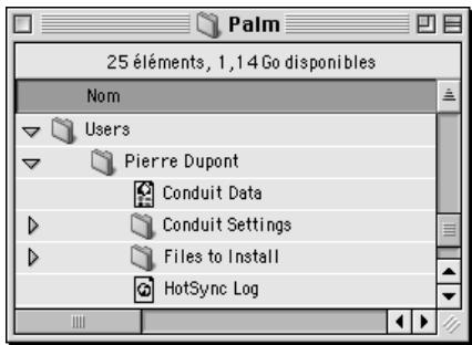 PALM M130 - Exécution d'une première hotSync : - 1