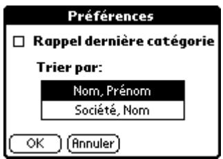 PALM M130 - Préférences - 1