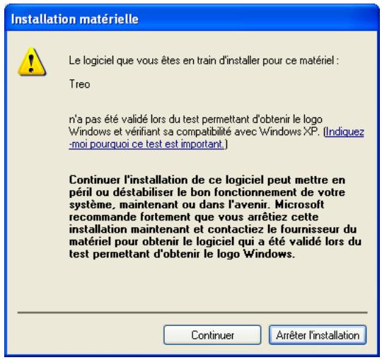 PALM TREO 750V - Installation du logiciel sur votre smartphone - 5
