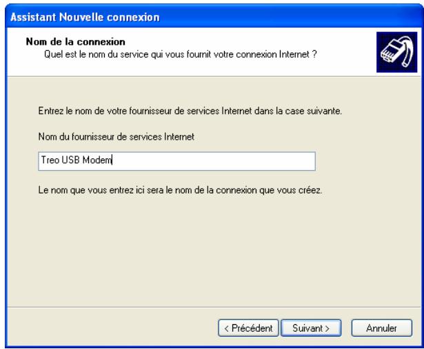 PALM TREO 750V - Configuration de votre smartphone en tant que modem sans fil - 6