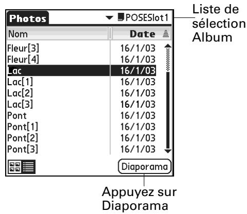 PALM TUNGSTEN T2 - Pour afficher un diaporama : - 2