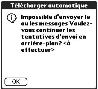 PALM TUNGSTEN T2 - Notifications de renvoi - 2